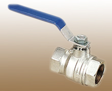 Forged Brass Ball Valve Steel Flat Handle