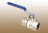 Forged Brass Ball Valve Steel Flat Handle