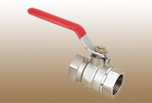 Forged Brass Ball Valve Steel Flat Handle