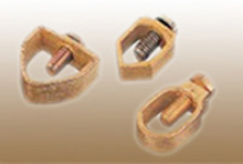 Brass Earth Rod Clamps